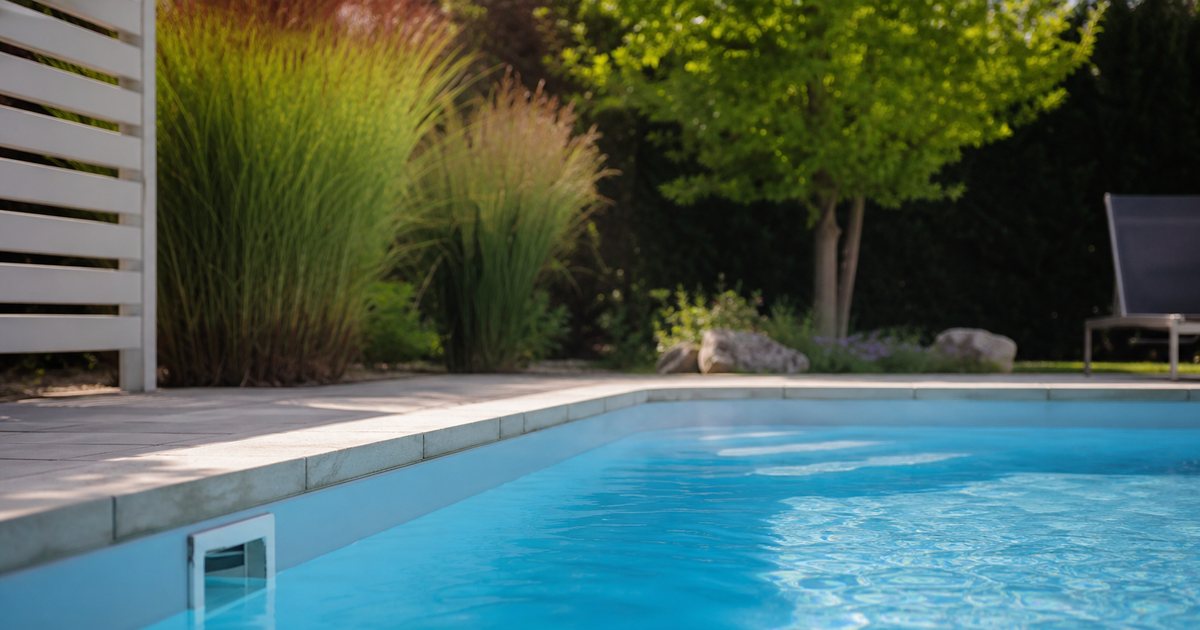 Why does free chlorine keep dropping between weekly pool service visits?